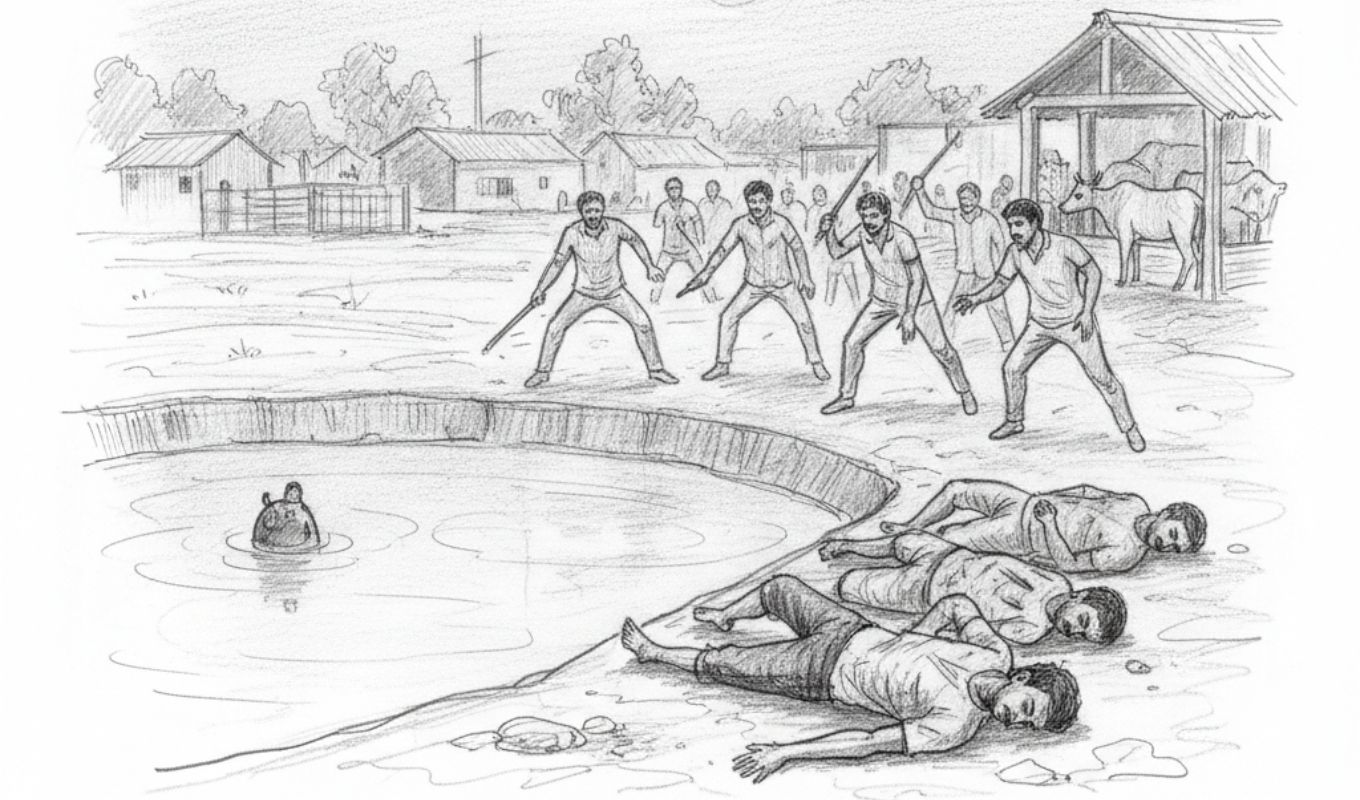 গাইবান্ধায় গরুচোর সন্দেহে নিহত তিনজনের পরিচয় মিলেছে