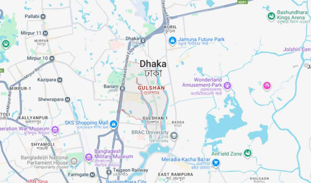 গুলশানে লেকের পাশে যুবককে কুপিয়ে হত্যা