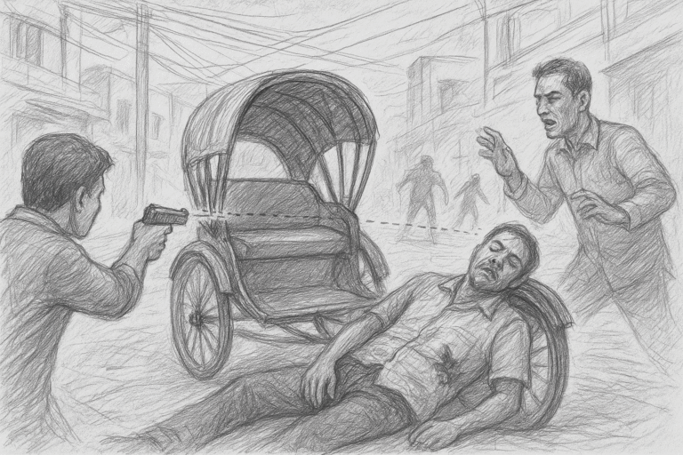 চট্টগ্রামে আবারও গুলিবিদ্ধ, অটোরিকশাচালক হাসপাতালে