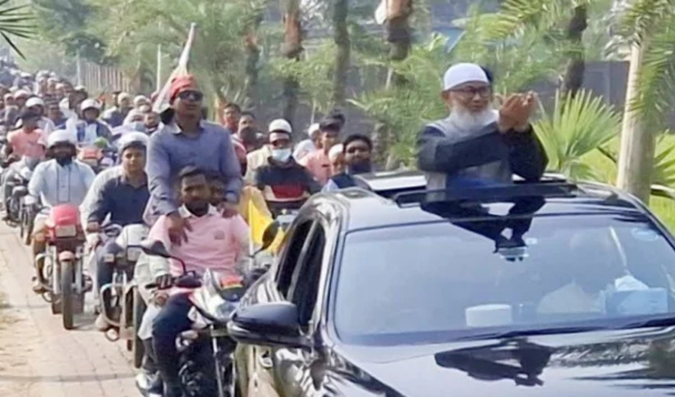 জামায়াতের শোডাউনে মোটরসাইকেলের ধাক্কায় প্রাণহানি