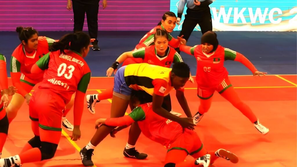 নারী কাবাডি বিশ্বকাপে ব্রোঞ্জ জিতল বাংলাদেশ