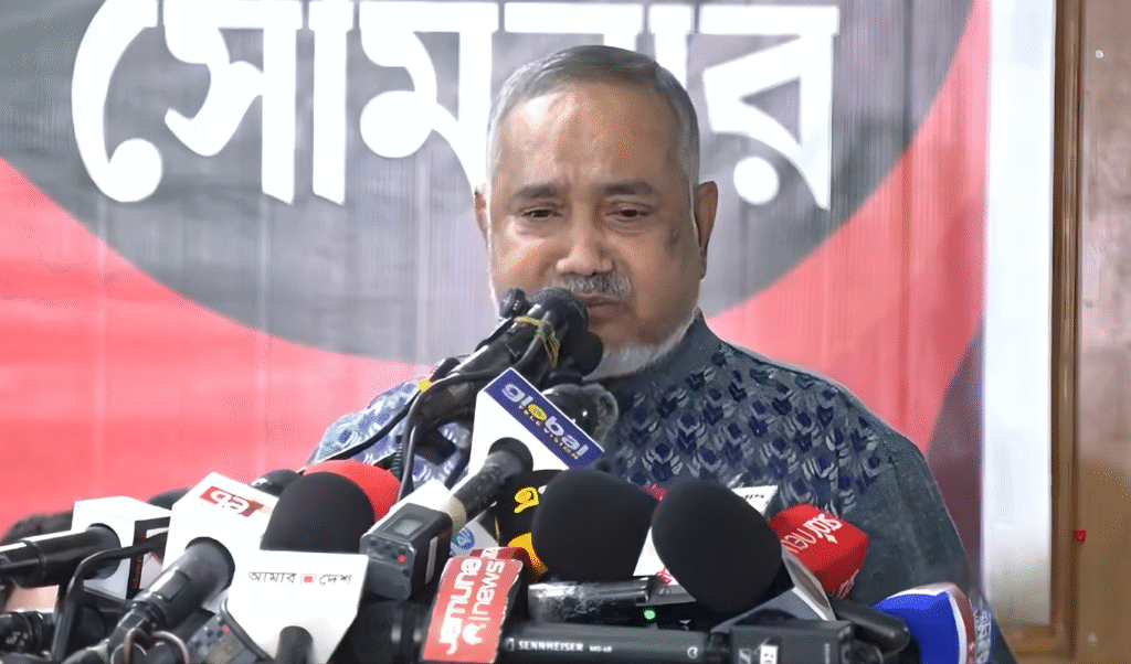 নোট অব ডিসেন্টে বিএনপির স্বৈরাচারের চিন্তাভাবনা ধরা পড়েছে তাহের