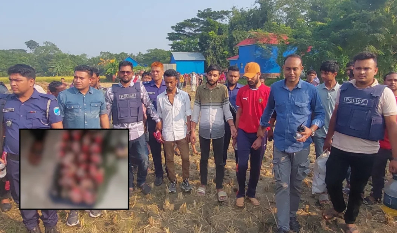 ফরিদপুরে পেট্রল বোমা ও ককটেল তৈরির সরঞ্জামসহ ৩ যুবক আটক