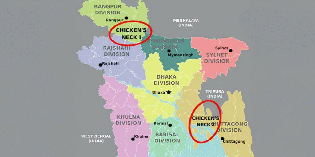 বাংলাদেশের চিকেন নেক