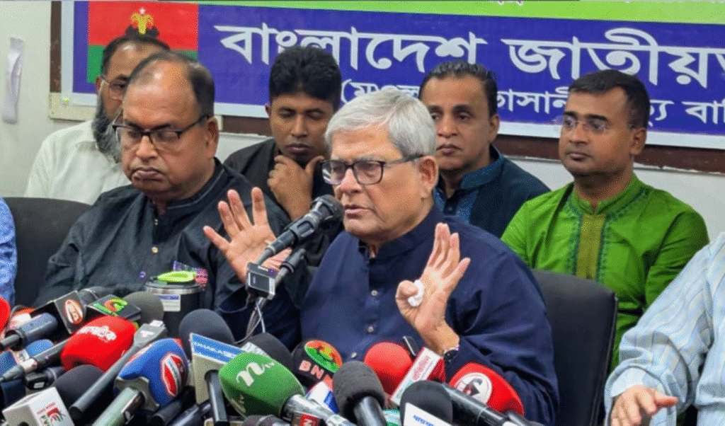 বিভ্রান্তি ও অনিশ্চয়তার মধ্যেও জাতীয় নির্বাচন সম্ভাবনা দেখছেন মির্জা ফখরুল