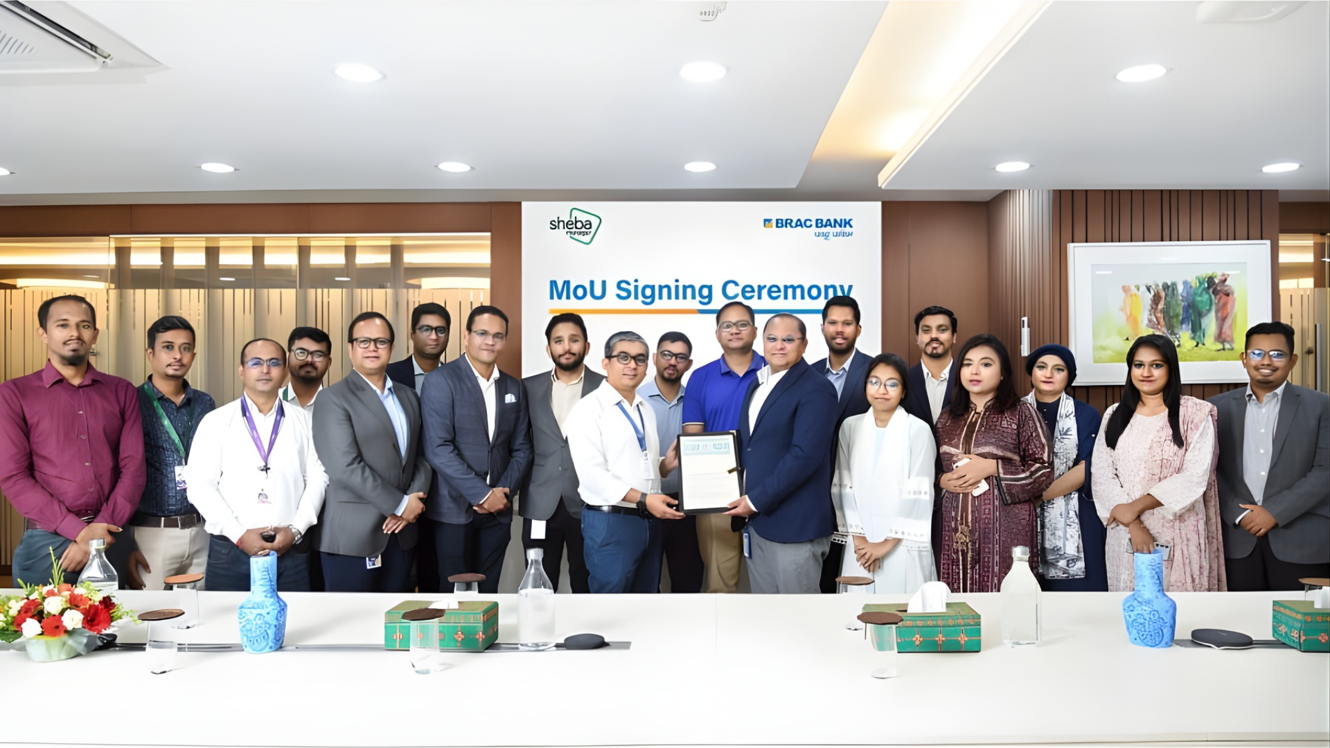 প্রযুক্তি ও অর্থায়ন এক সঙ্গে: বাংলাদেশে নতুন এস এম ই বিপ্লব! 1 ব্র্যাক ব্যাংক এবং শেবা মার্চেন্টসের নতুন জোট