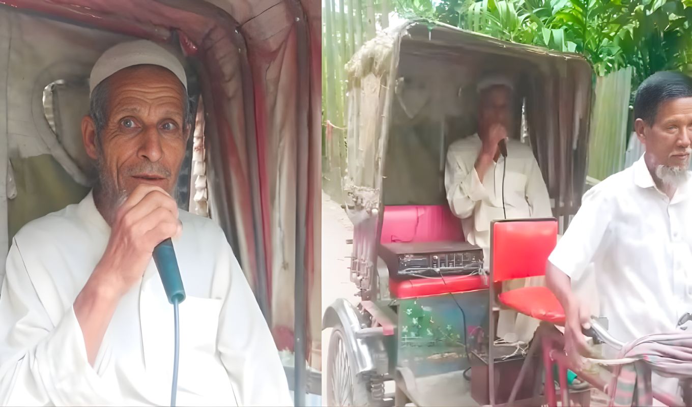 মাইকিং করে ছোট ভাইয়ের সঙ্গে মারামারির ঘোষণা দিলেন বৃদ্ধ গাইবান্ধায় বৃদ্ধের মাইকিং দিয়ে ভাইবিরোধের ঘোষণা ভাইরাল