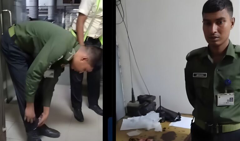 শাহজালাল বিমানবন্দরে আনসার সদস্যের পোশাকে লুকানো ১৫টি মোবাইল উদ্ধার শাহজালাল বিমানবন্দর থেকে আনসার সদস্য আটক, ১৫টি মোবাইল জব্দ