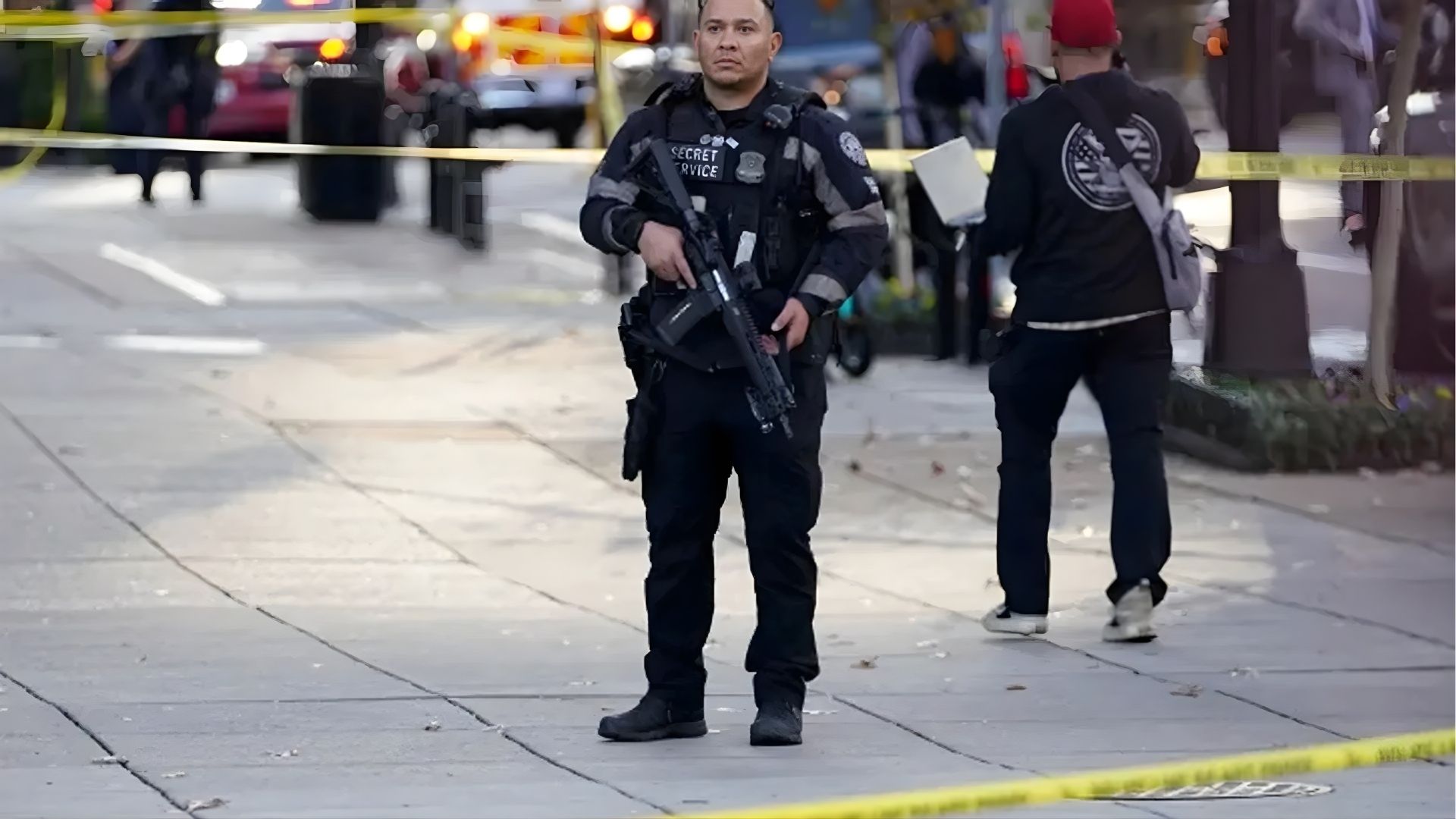 হোয়াইট হাউসের কাছে গুলির ঘটনা