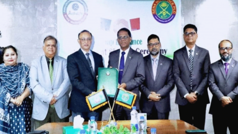 আস্থা লাইফের সঙ্গে সেনা ইন্স্যুরেন্সের গ্রুপ বীমা চুক্তি