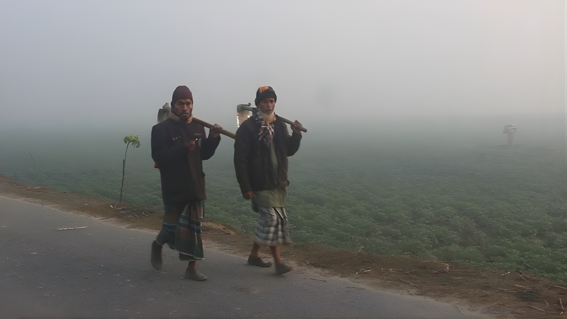 কুড়িগ্রামে তীব্র শীতে বিপর্যস্ত জনজীবন