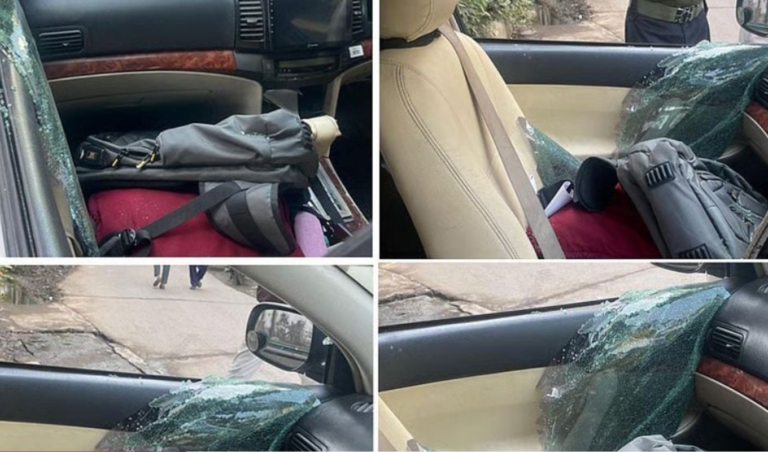 চট্টগ্রামে কাস্টমস কর্মকর্তাদের গাড়িতে চাপাতি দিয়ে হামলা