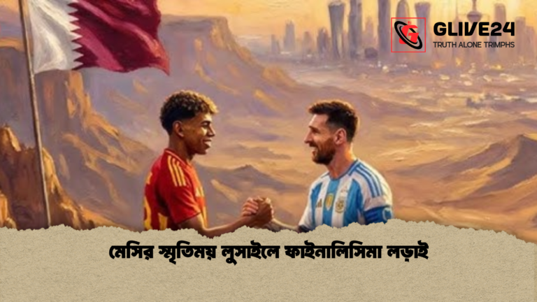 মেসির স্মৃতিময় লুসাইলে ফাইনালিসিমা লড়াই মেসির স্মৃতিময় লুসাইলে ফাইনালিসিমা লড়াই