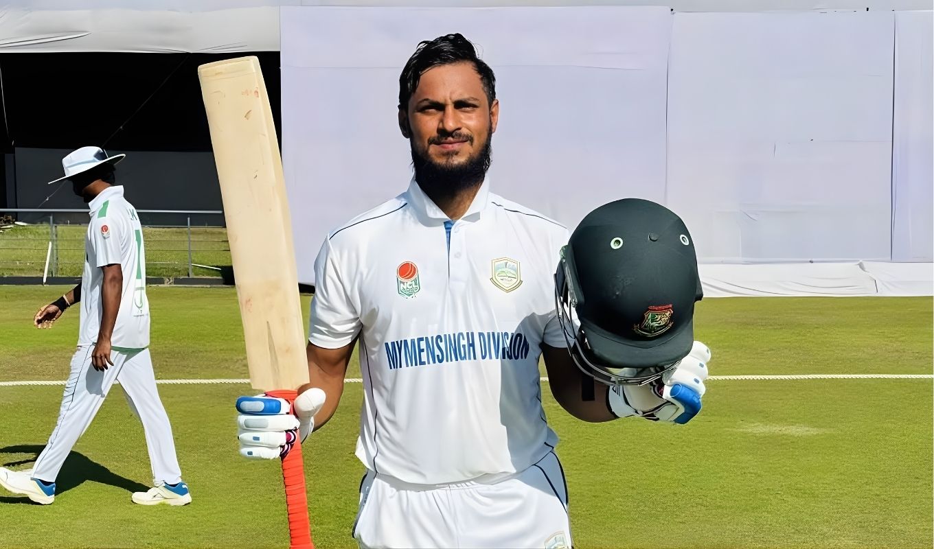 রাজশাহীকে ধ্বংসের শঙ্কা, রনির ১৪১ রানের ইনিংস