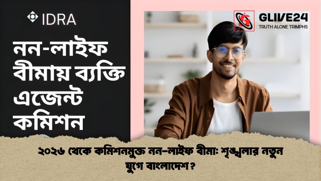 ২০২৬ থেকে কমিশনমুক্ত নন লাইফ বীমা শৃঙ্খলার নতুন যুগে বাংলাদেশ ২০২৬ থেকে কমিশনমুক্ত নন-লাইফ বীমা: শৃঙ্খলার নতুন যুগে বাংলাদেশ?