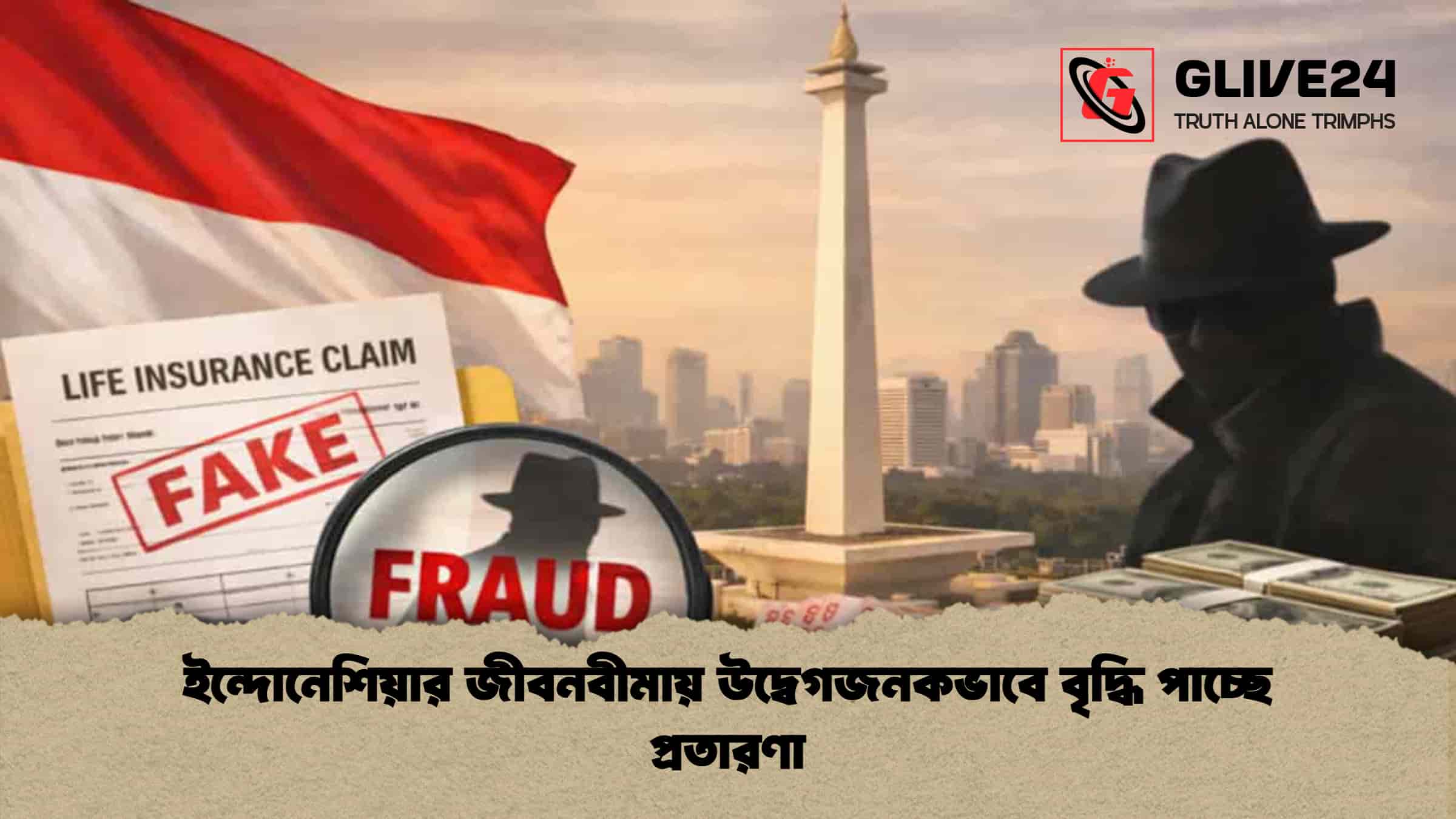 ইন্দোনেশিয়ার জীবনবীমায় উদ্বেগজনকভাবে বৃদ্ধি পাচ্ছে প্রতারণা