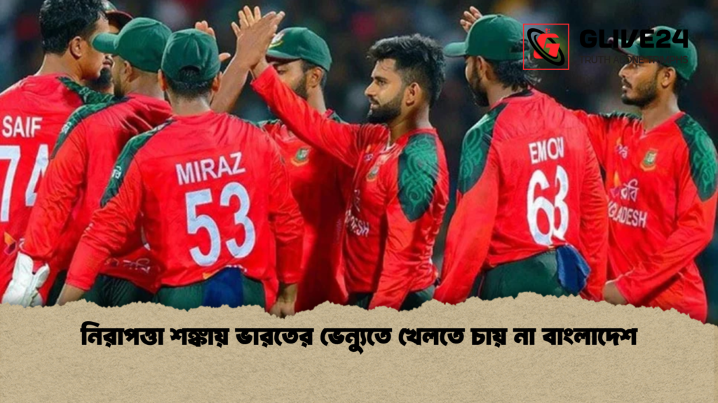 নিরাপত্তা শঙ্কায় ভারতের ভেন্যুতে খেলতে চায় না বাংলাদেশ নিরাপত্তা শঙ্কায় ভারতের ভেন্যুতে খেলতে চায় না বাংলাদেশ