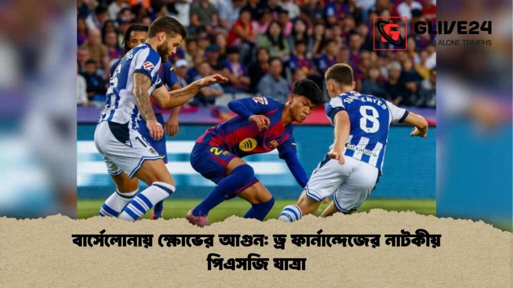 বার্সেলোনায় ক্ষোভের আগুন ড্র ফার্নান্দেজের নাটকীয় পিএসজি যাত্রা বার্সেলোনায় ক্ষোভের আগুন: ড্র ফার্নান্দেজের নাটকীয় পিএসজি যাত্রা