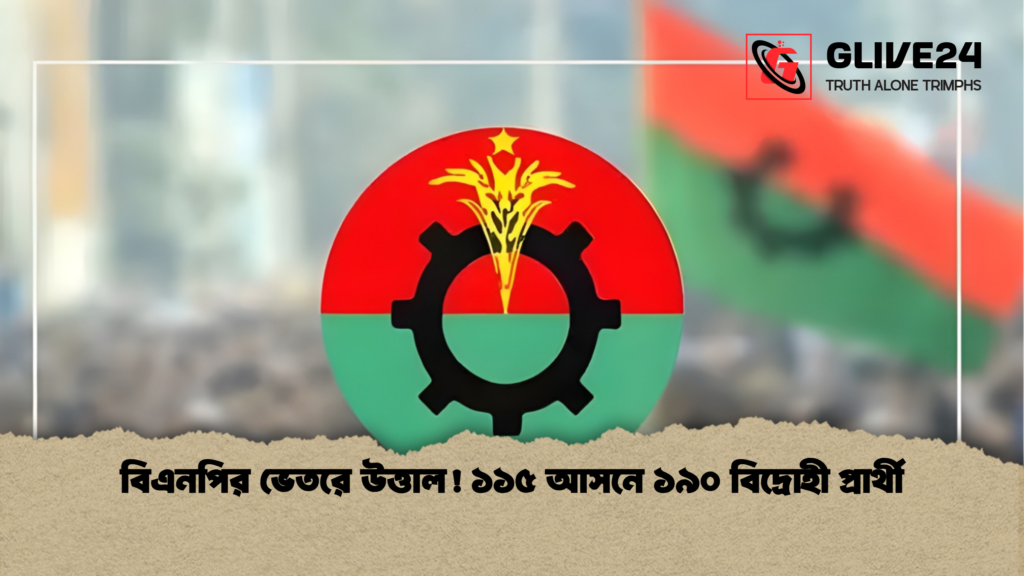 বিএনপির ভেতরে উত্তাল ১১৫ আসনে ১৯০ বিদ্রোহী প্রার্থী 1 বিএনপির ভেতরে উত্তাল! ১১৫ আসনে ১৯০ বিদ্রোহী প্রার্থী