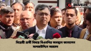 বিদ্রোহী প্রার্থী বিষয়ে বিএনপির অবস্থান জানালেন সালাহউদ্দিন আহমদ