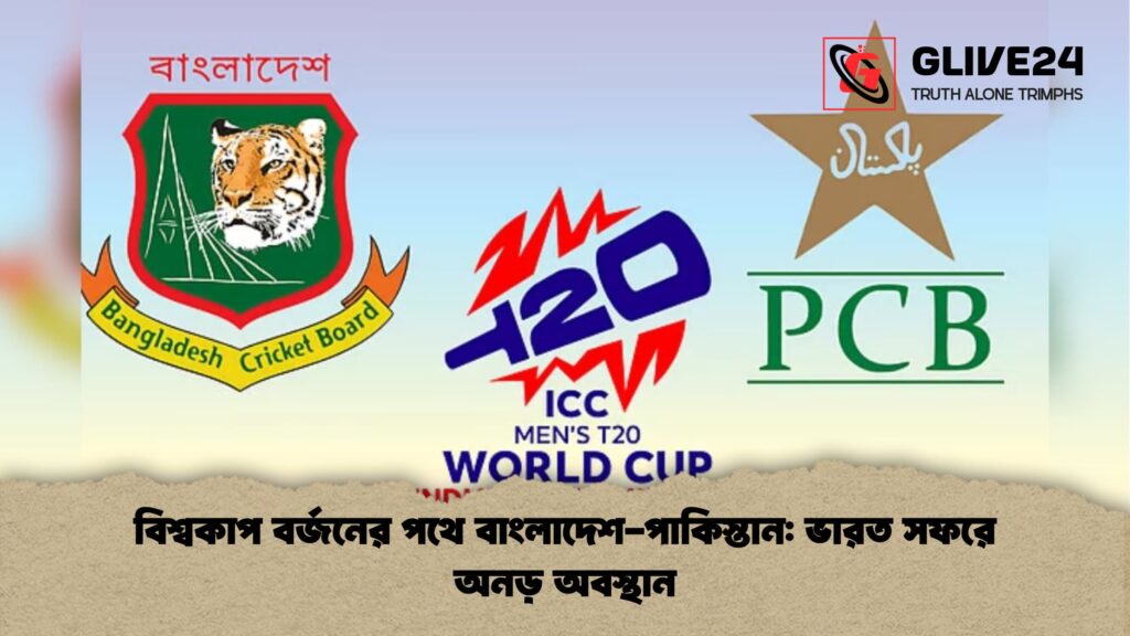 বিশ্বকাপ বর্জনের পথে বাংলাদেশ-পাকিস্তান: ভারত সফরে অনড় অবস্থান 3 বিশ্বকাপ বর্জনের পথে বাংলাদেশ পাকিস্তান ভারত সফরে অনড় অবস্থান বিশ্বকাপ বর্জনের পথে বাংলাদেশ-পাকিস্তান: ভারত সফরে অনড় অবস্থান