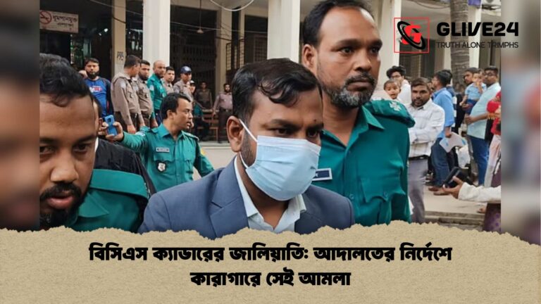 বিসিএস ক্যাডারের জালিয়াতি আদালতের নির্দেশে কারাগারে সেই আমলা বিসিএস ক্যাডারের জালিয়াতি: আদালতের নির্দেশে কারাগারে সেই আমলা