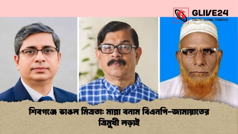 শিবগঞ্জে ভাঙল মিত্রতা মান্না বনাম বিএনপি জামায়াতের ত্রিমুখী লড়াই শিবগঞ্জে ভাঙল মিত্রতা: মান্না বনাম বিএনপি-জামায়াতের ত্রিমুখী লড়াই