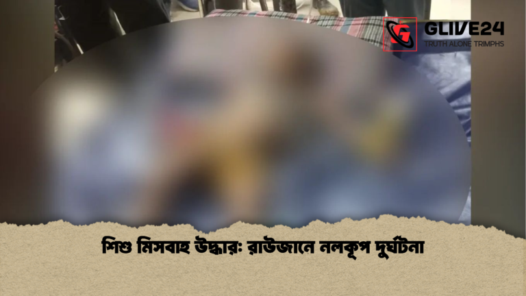 শিশু মিসবাহ উদ্ধার রাউজানে নলকূপ দুর্ঘটনা শিশু মিসবাহ উদ্ধার: রাউজানে নলকূপ দুর্ঘটনা