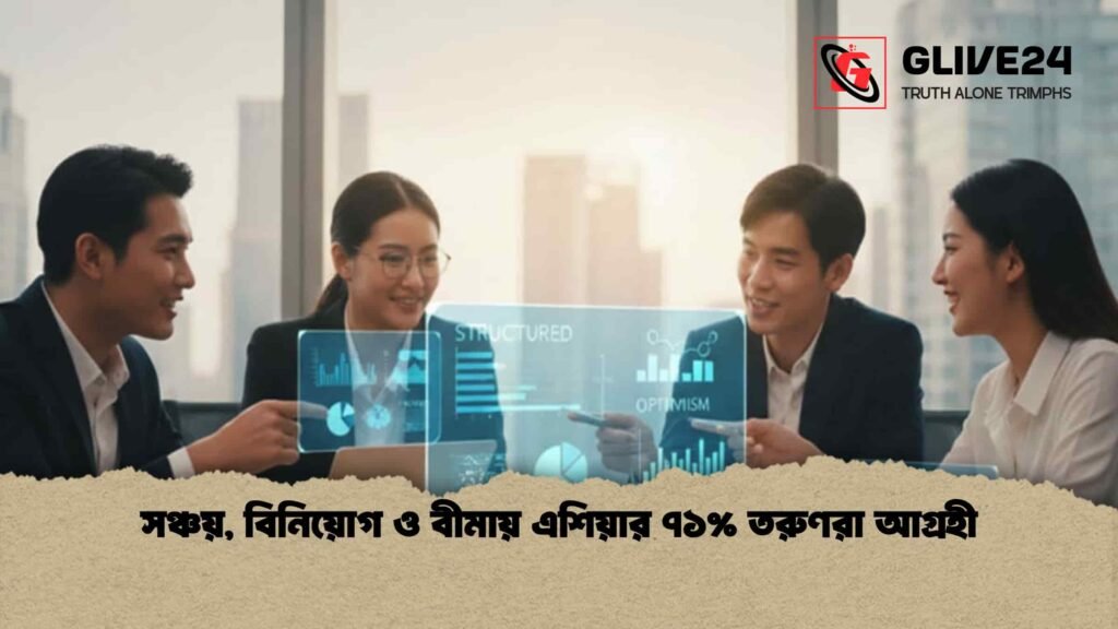 সঞ্চয়, বিনিয়োগ ও বীমায় এশিয়ার ৭১% তরুণরা আগ্রহী