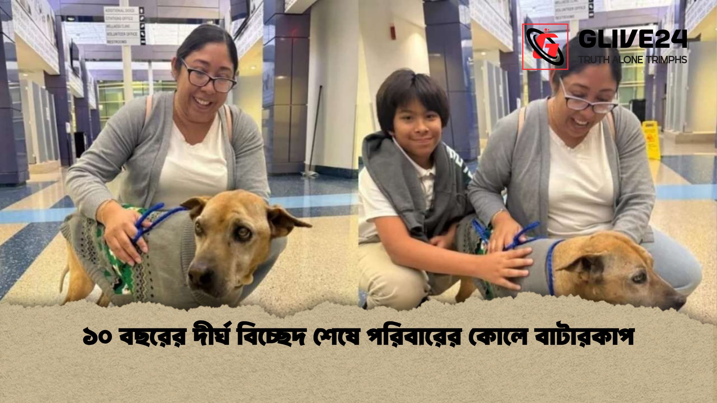 ১০ বছরের দীর্ঘ বিচ্ছেদ শেষে পরিবারের কোলে বাটারকাপ ১০ বছরের দীর্ঘ বিচ্ছেদ শেষে পরিবারের কোলে বাটারকাপ