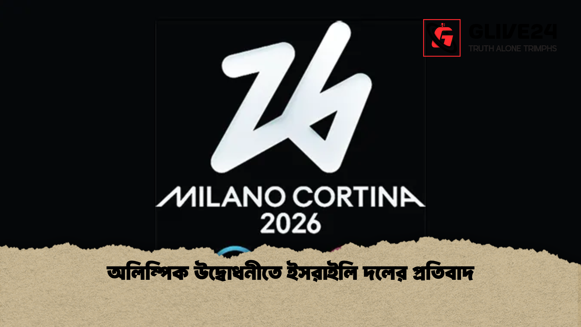 অলিম্পিক উদ্বোধনীতে ইসরাইলি দলের প্রতিবাদ অলিম্পিক উদ্বোধনীতে ইসরাইলি দলের প্রতিবাদ
