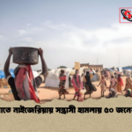 এক রাতে নাইজেরিয়ায় সন্ত্রাসী হামলায় ৫০ জনের মৃত্যু এক রাতে নাইজেরিয়ায় সন্ত্রাসী হামলায় ৫০ জনের মৃত্যু