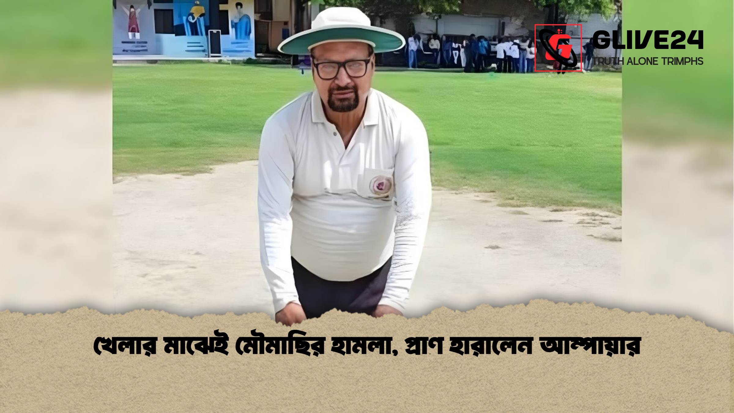 খেলার মাঝেই মৌমাছির হামলা প্রাণ হারালেন আম্পায়ার খেলার মাঝেই মৌমাছির হামলা, প্রাণ হারালেন আম্পায়ার