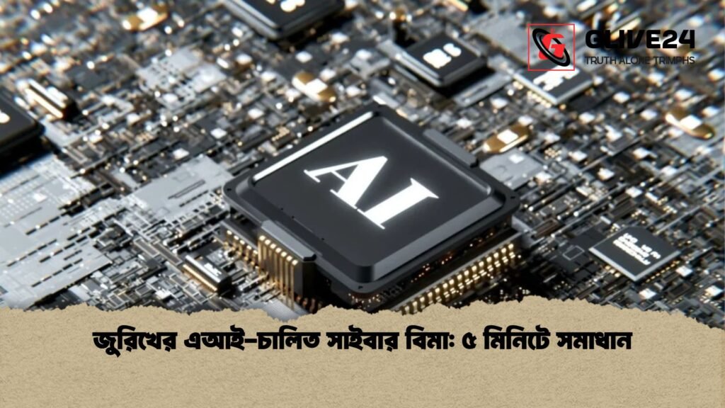 জুরিখের এআই চালিত সাইবার বিমা ৫ মিনিটে সমাধান জুরিখের এআই-চালিত সাইবার বিমা: ৫ মিনিটে সমাধান