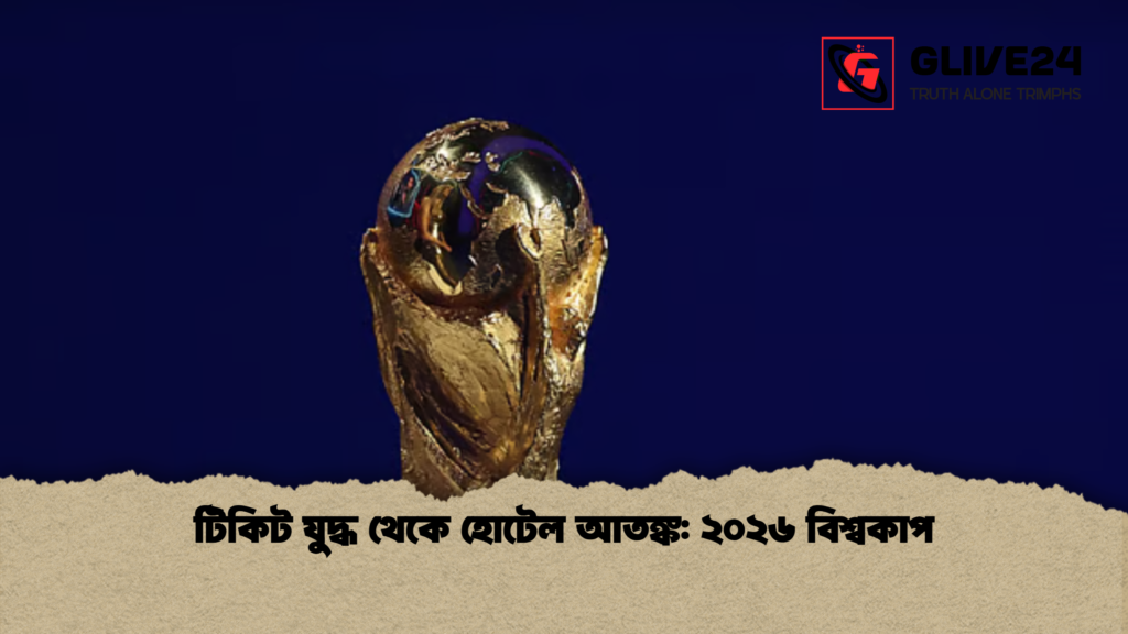 টিকিট যুদ্ধ থেকে হোটেল আতঙ্ক: ২০২৬ বিশ্বকাপ টিকিট যুদ্ধ থেকে হোটেল আতঙ্ক ২০২৬ বিশ্বকাপ টিকিট যুদ্ধ থেকে হোটেল আতঙ্ক: ২০২৬ বিশ্বকাপ