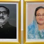 তালা ভেঙে আওয়ামী লীগ অফিসে বঙ্গবন্ধু ও শেখ হাসিনার ছবি টাঙানো হলো