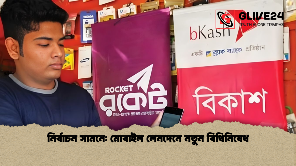 নির্বাচন সামনে মোবাইল লেনদেনে নতুন বিধিনিষেধ নির্বাচন সামনে: মোবাইল লেনদেনে নতুন বিধিনিষেধ