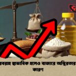 পণ্য সরবরাহ স্বাভাবিক হলেও বাজারে অস্থিরতার নেপথ্য কারণ পণ্য সরবরাহ স্বাভাবিক হলেও বাজারে অস্থিরতার নেপথ্য কারণ