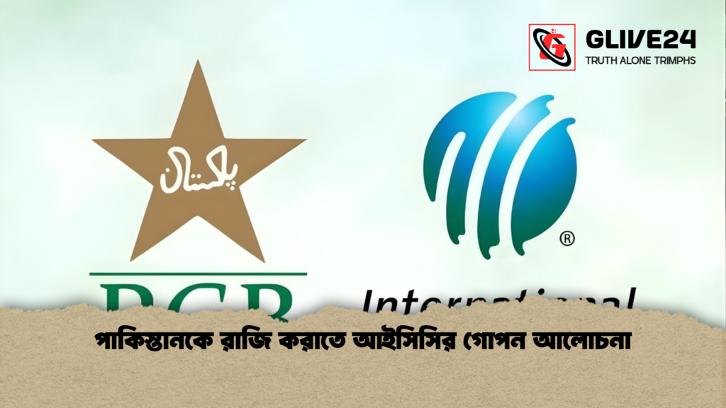 পাকিস্তানকে রাজি করাতে আইসিসির গোপন আলোচনা পাকিস্তানকে রাজি করাতে আইসিসির গোপন আলোচনা