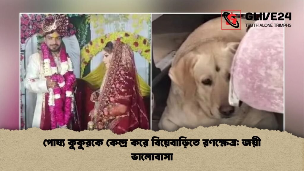 পোষ্য কুকুরকে কেন্দ্র করে বিয়েবাড়িতে রণক্ষেত্র জয়ী ভালোবাসা 1 পোষ্য কুকুরকে কেন্দ্র করে বিয়েবাড়িতে রণক্ষেত্র: জয়ী ভালোবাসা