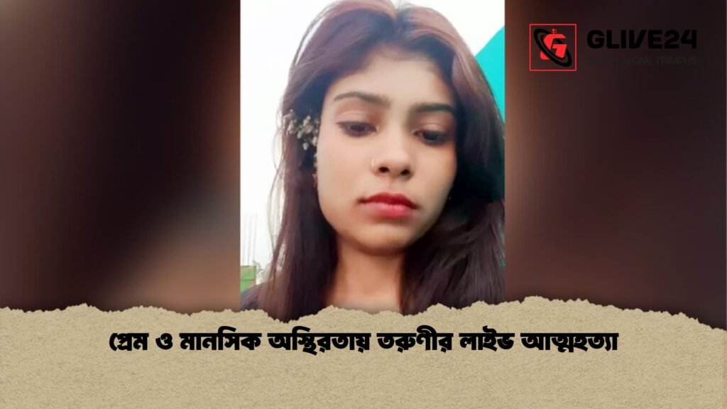 প্রেম ও মানসিক অস্থিরতায় তরুণীর লাইভ আত্মহত্যা প্রেম ও মানসিক অস্থিরতায় তরুণীর লাইভ আত্মহত্যা
