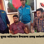 ফেনীতে ঘুষের অভিযোগে উপজেলা প্রকল্প কর্মকর্তা আটক ফেনীতে ঘুষের অভিযোগে উপজেলা প্রকল্প কর্মকর্তা আটক