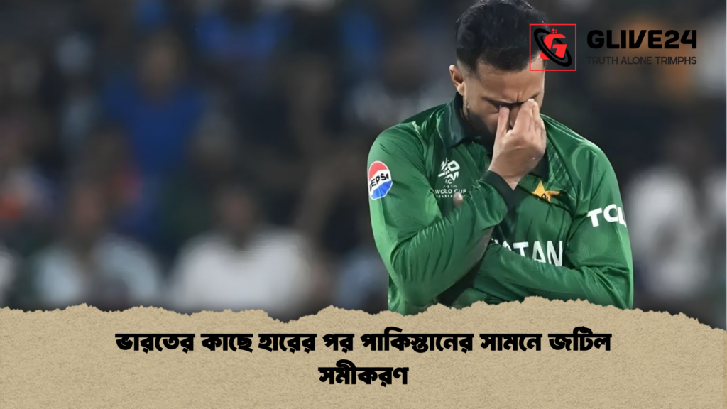 ভারতের কাছে হারের পর পাকিস্তানের সামনে জটিল সমীকরণ ভারতের কাছে হারের পর পাকিস্তানের সামনে জটিল সমীকরণ ভারতের কাছে হারের পর পাকিস্তানের সামনে জটিল সমীকরণ