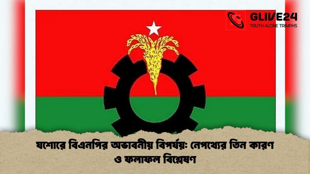 যশোরে বিএনপির অভাবনীয় বিপর্যয় নেপথ্যের তিন কারণ ও ফলাফল বিশ্লেষণ যশোরে বিএনপির অভাবনীয় বিপর্যয়: নেপথ্যের তিন কারণ ও ফলাফল বিশ্লেষণ