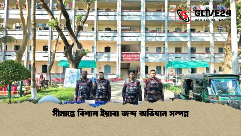 সীমান্তে বিশাল ইয়াবা জব্দ অভিযান সম্পন্ন