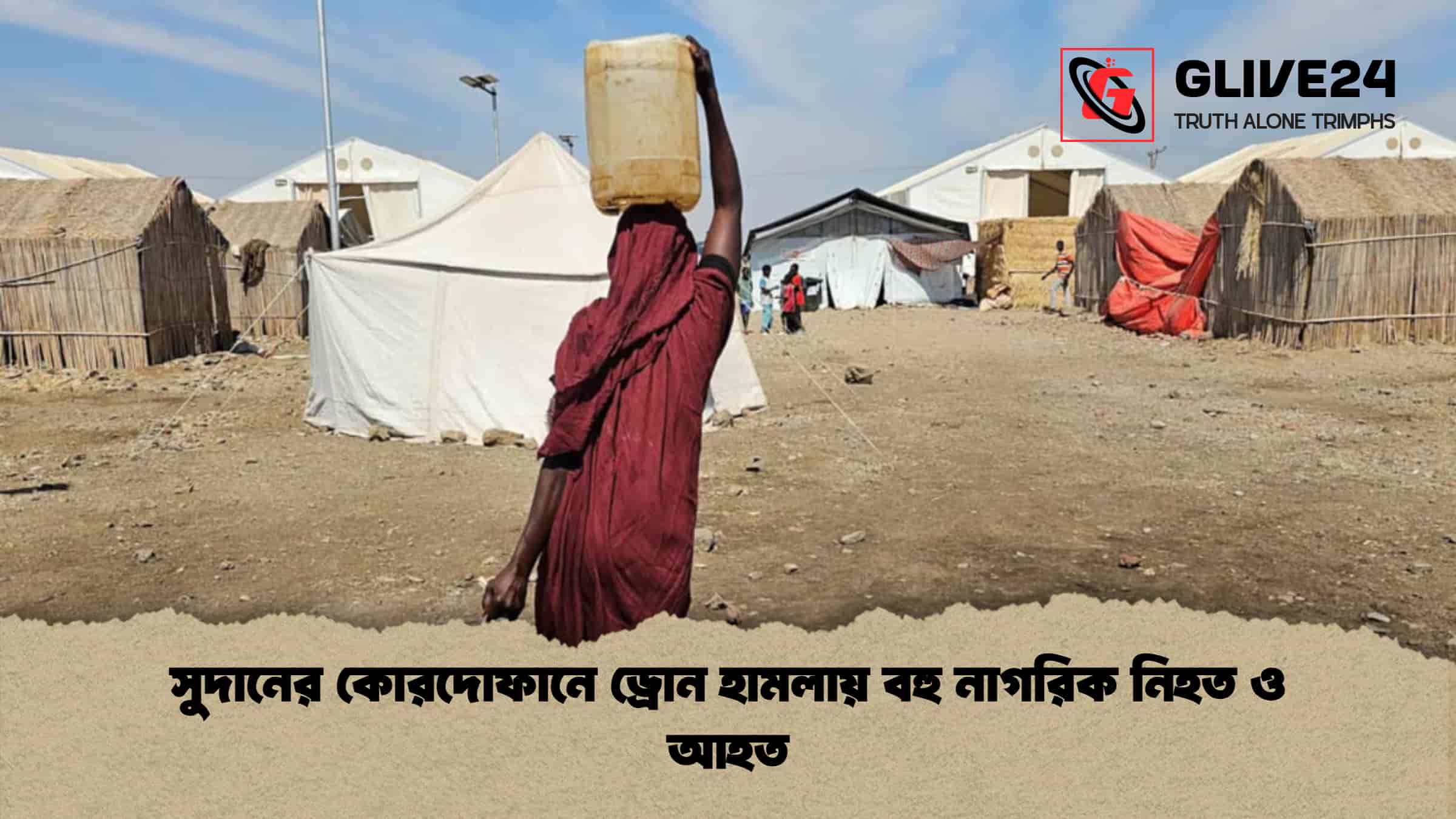 সুদানের কোরদোফানে ড্রোন হামলায় বহু নাগরিক নিহত ও আহত