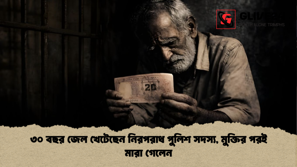 ৩০ বছর জেল খেটেছেন নিরপরাধ পুলিশ সদস্য, মুক্তির পরই মারা গেলেন ৩০ বছর জেল খেটেছেন নিরপরাধ পুলিশ সদস্য মুক্তির পরই মারা গেলেন ৩০ বছর জেল খেটেছেন নিরপরাধ পুলিশ সদস্য, মুক্তির পরই মারা গেলেন
