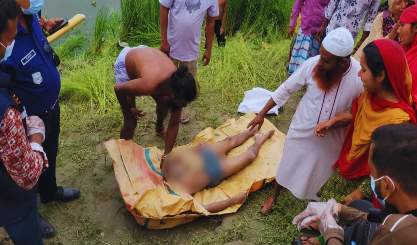 মানিকগঞ্জে নদী থেকে গলা কাটা যুবকের মরদেহ উদ্ধার