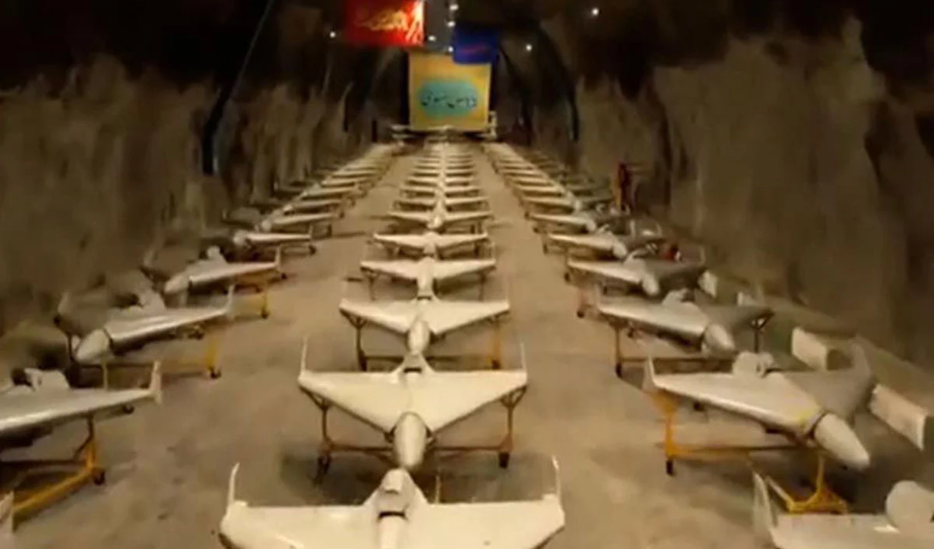 Iran Releases Footage of Underground Drone Facility ইরান প্রকাশ করল নতুন ভূগর্ভস্থ ড্রোনঘাঁটির ভিডিও