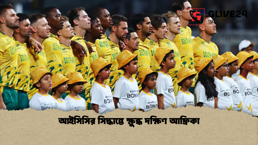 আইসিসির সিদ্ধান্তে ক্ষুব্ধ দক্ষিণ আফ্রিকা আইসিসির সিদ্ধান্তে ক্ষুব্ধ দক্ষিণ আফ্রিকা আইসিসির সিদ্ধান্তে ক্ষুব্ধ দক্ষিণ আফ্রিকা